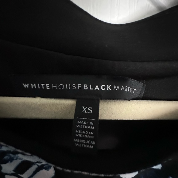 WHBM NWOT Multi-Colored Cold Shoulder Dress. Stunning! - Picture 3 of 10